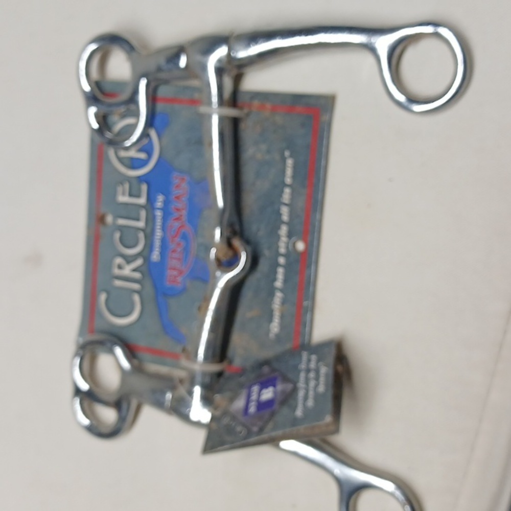 Reinsman Circle R Stage B horse bit